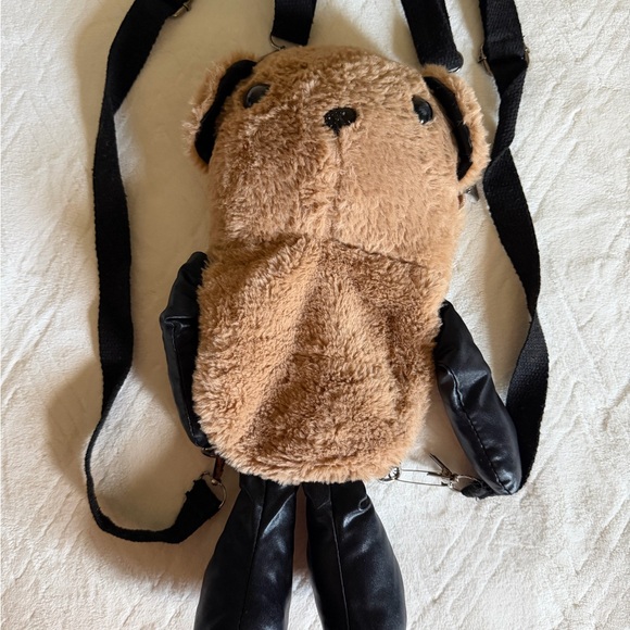no brand Other - Charming Teddy Bear Kids Backpack in Brown and Black